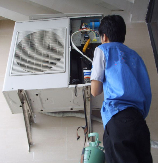 双峰空调开机无反应维修